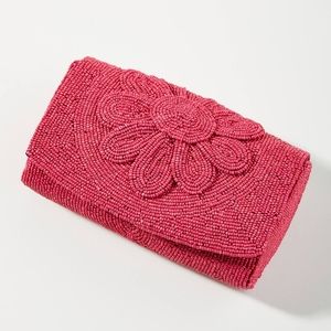 Anthropologie Farin Beaded Clutch